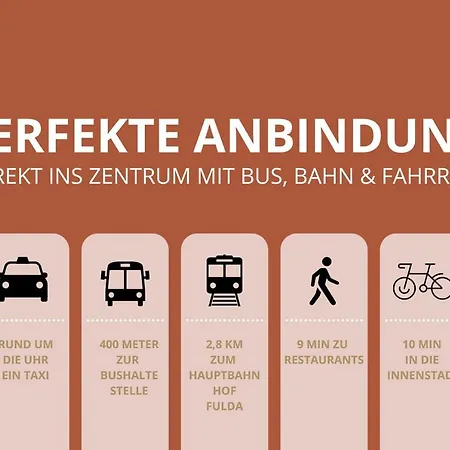 Modernes Liobablick Nr1 Fulda شقة بيترسبرغ